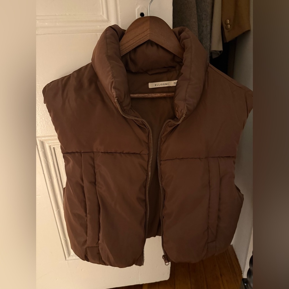 Ellison Chocolate Brown Outerwear